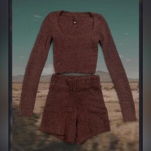NWOT - SKIMS Teddy Bear Brown Set